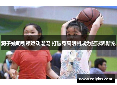 狗子姚明引领运动潮流 打破身高限制成为篮球界新宠